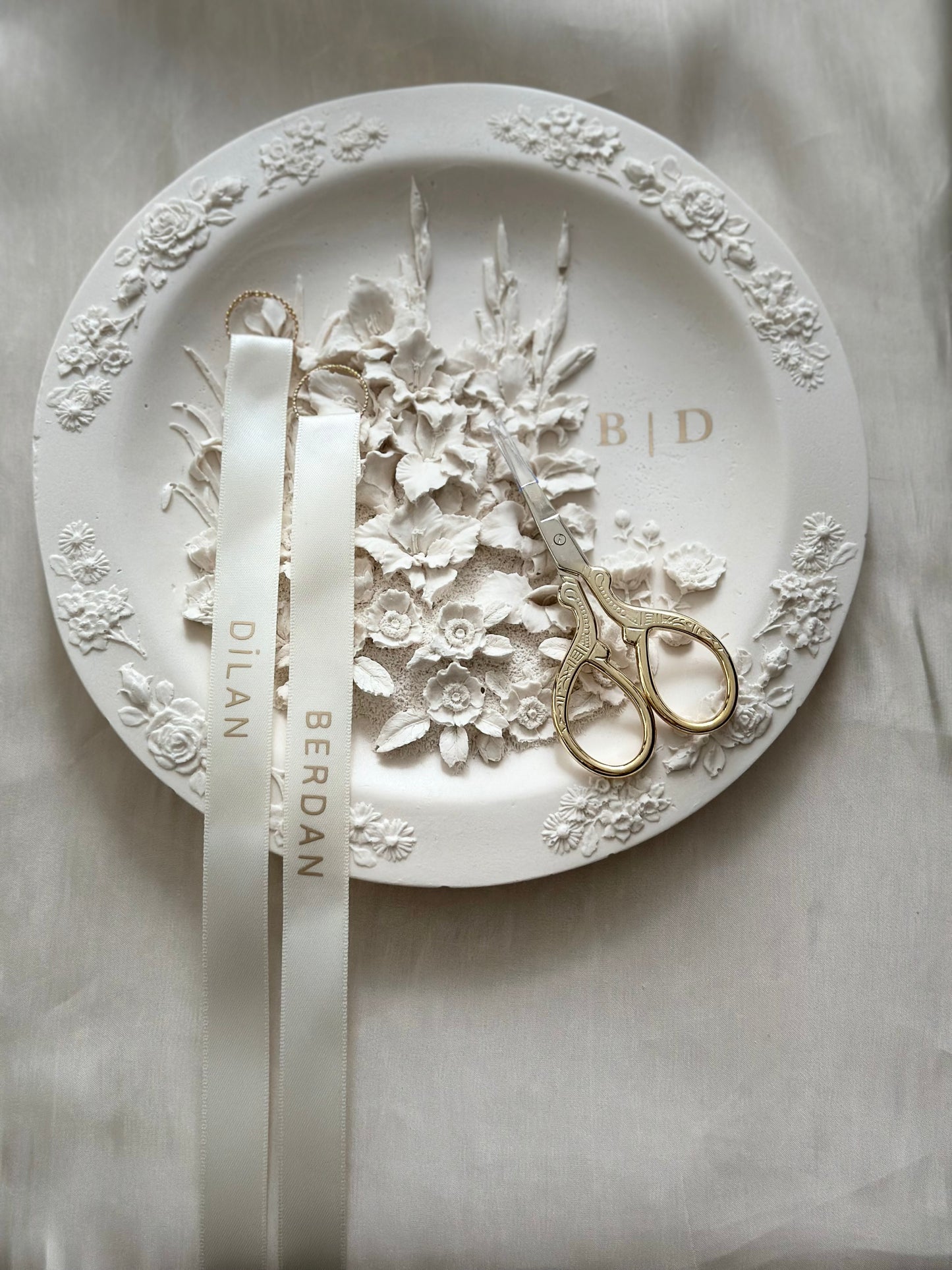Floral Ring Tray; uniek 3d ringplateau