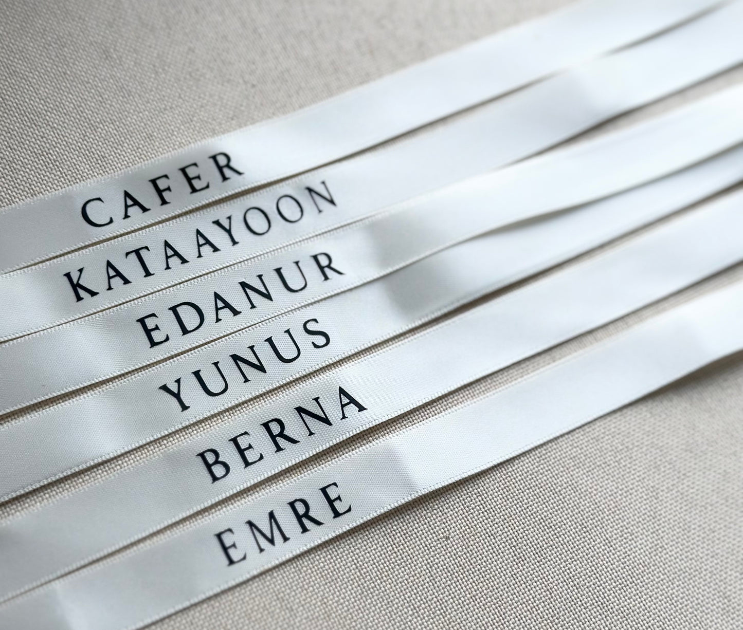 Personalized Engagement Ring Ribbon