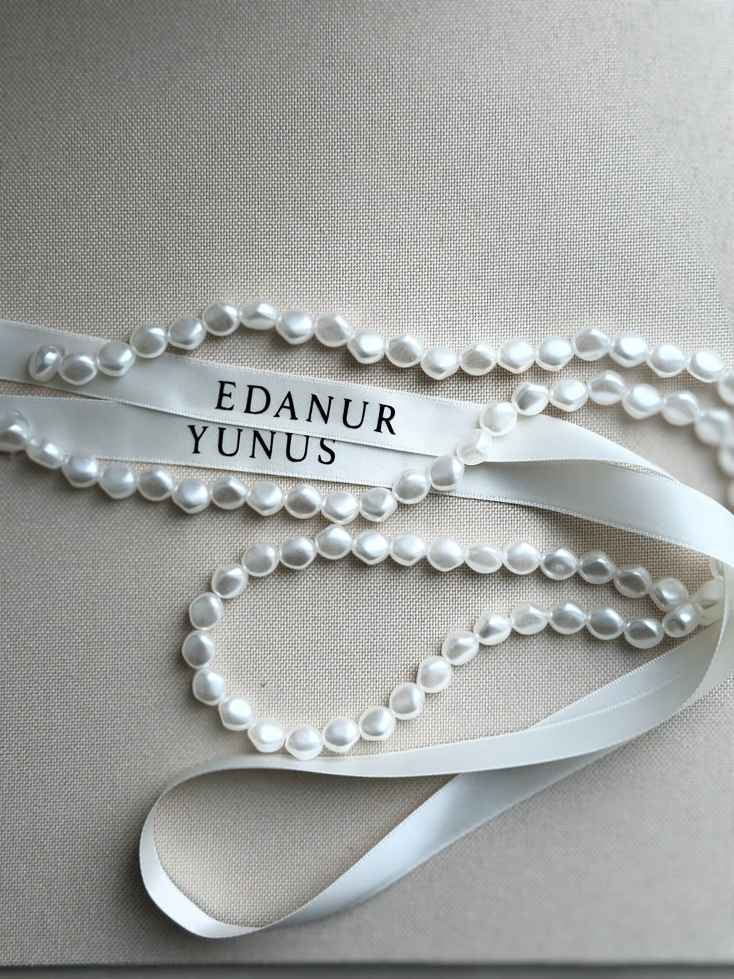 Personalized Engagement Ring Ribbon
