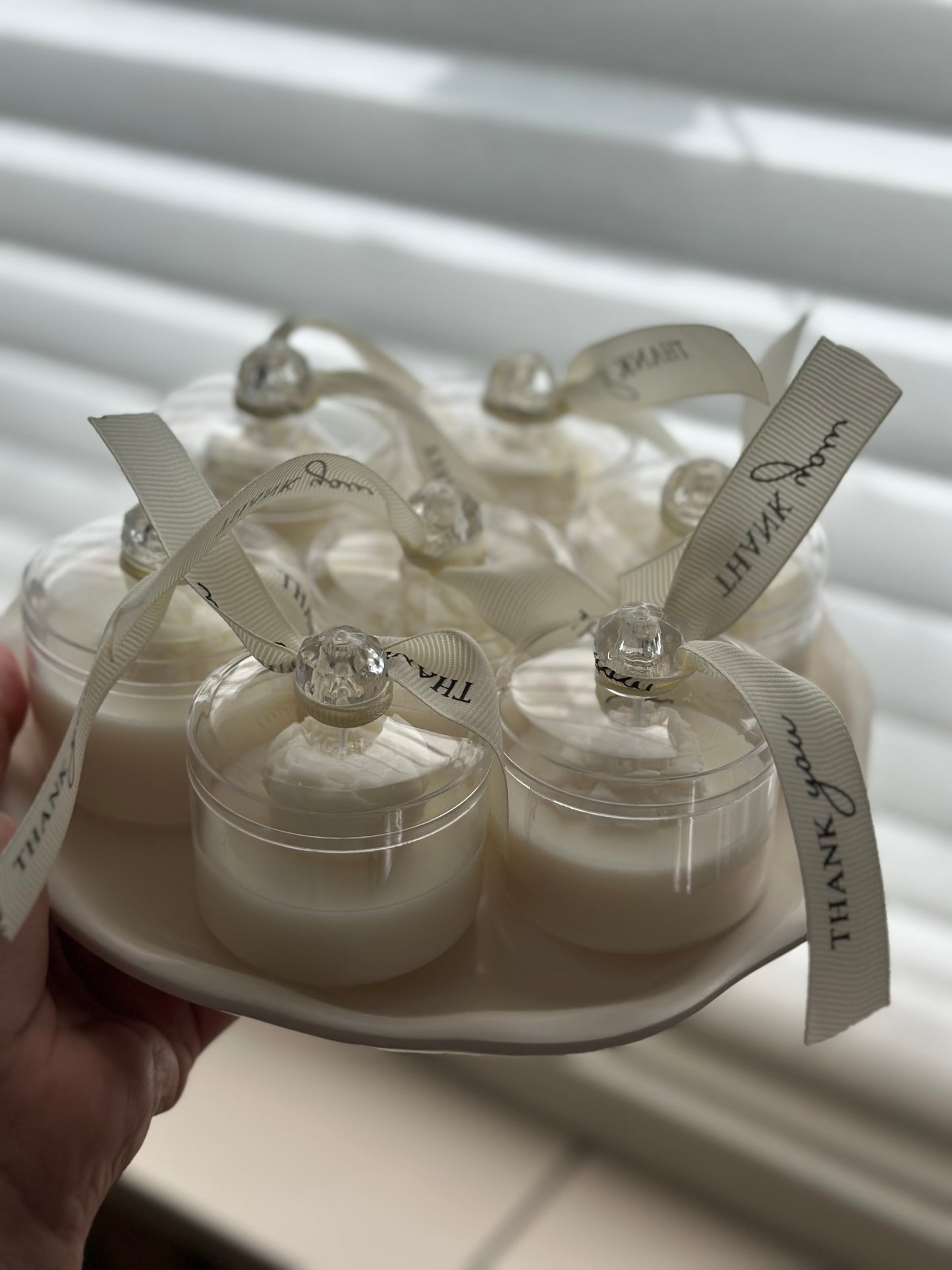 PureFlora kaars bedankjes