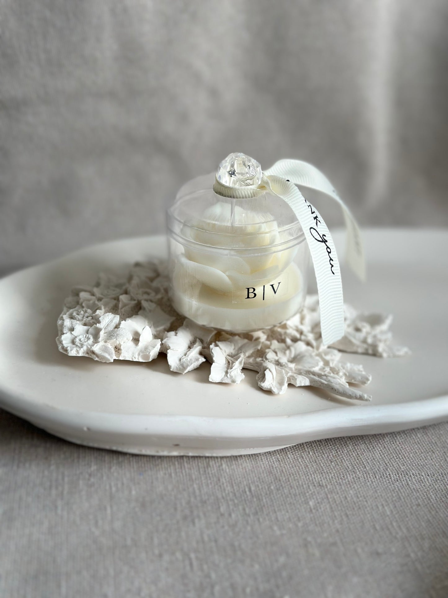 PureFlora kaars bedankjes