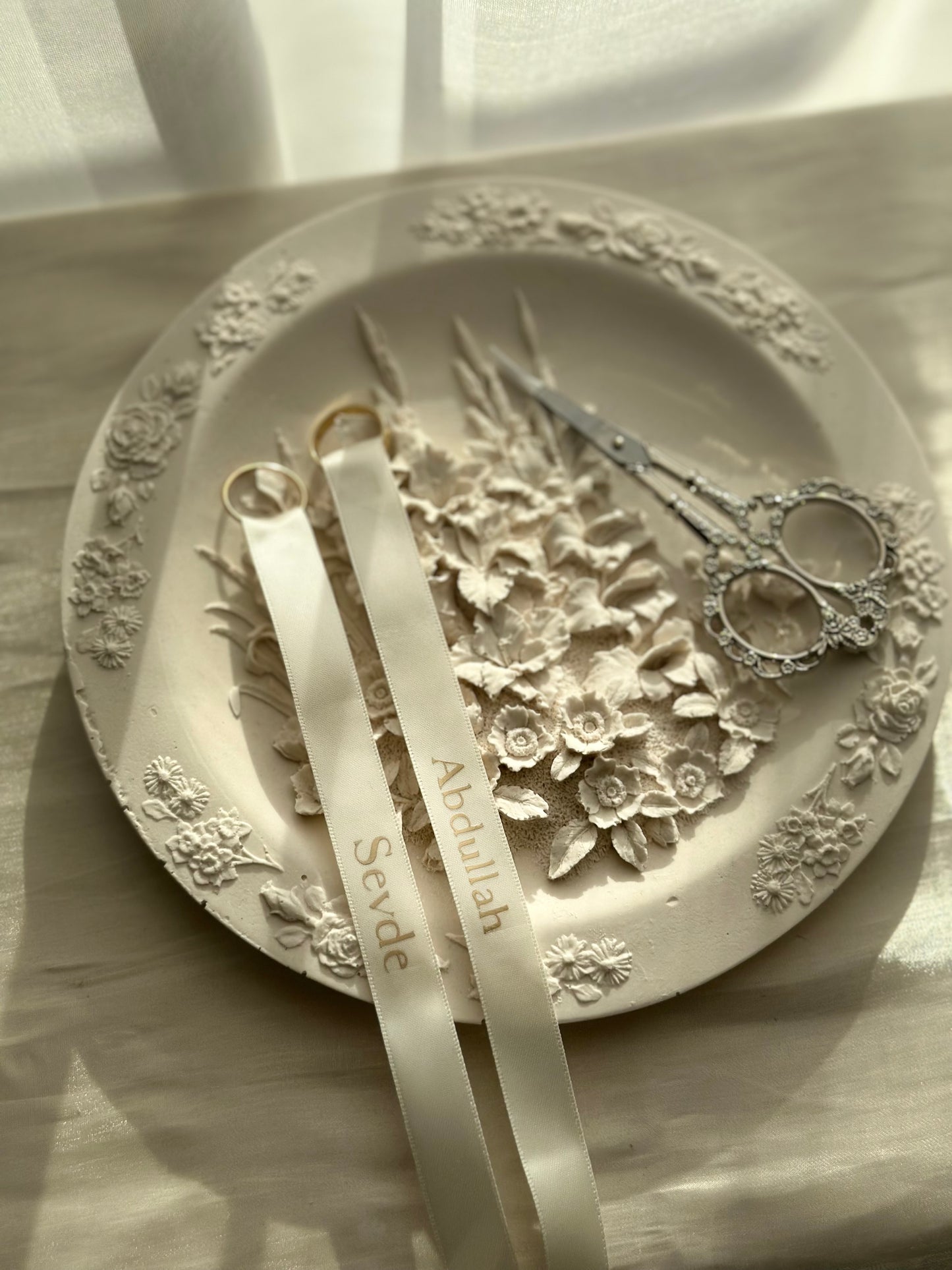 Floral Ring Tray; uniek 3d ringplateau