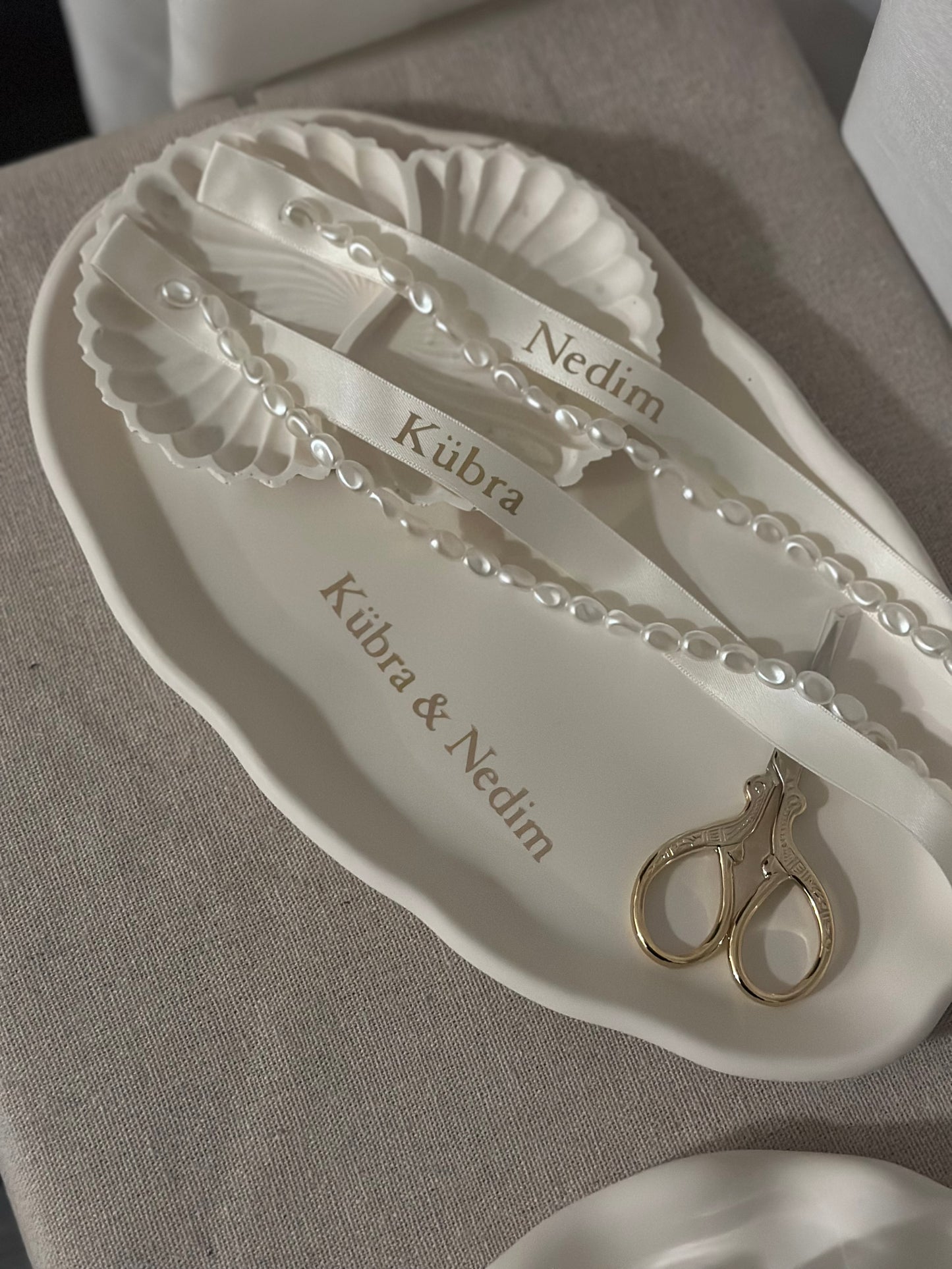 Personalized Engagement Ring Ribbon