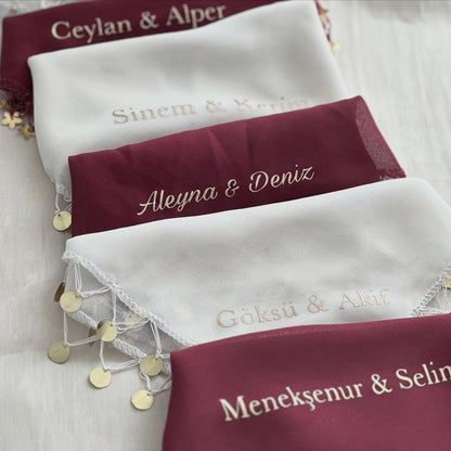 Gepersonaliseerde halay doek