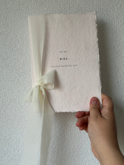 Husband & Wife Vows