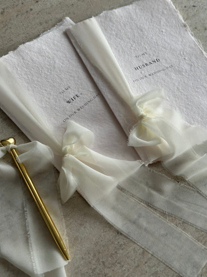 Husband & Wife Vows