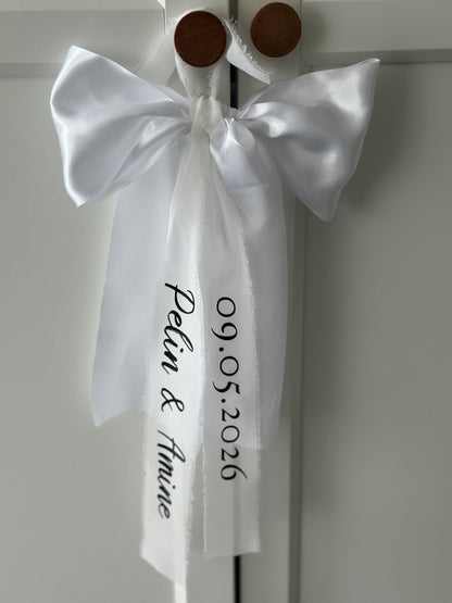 Wedding car decoration ribbon 10stuks