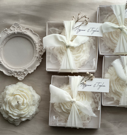 Peony candles