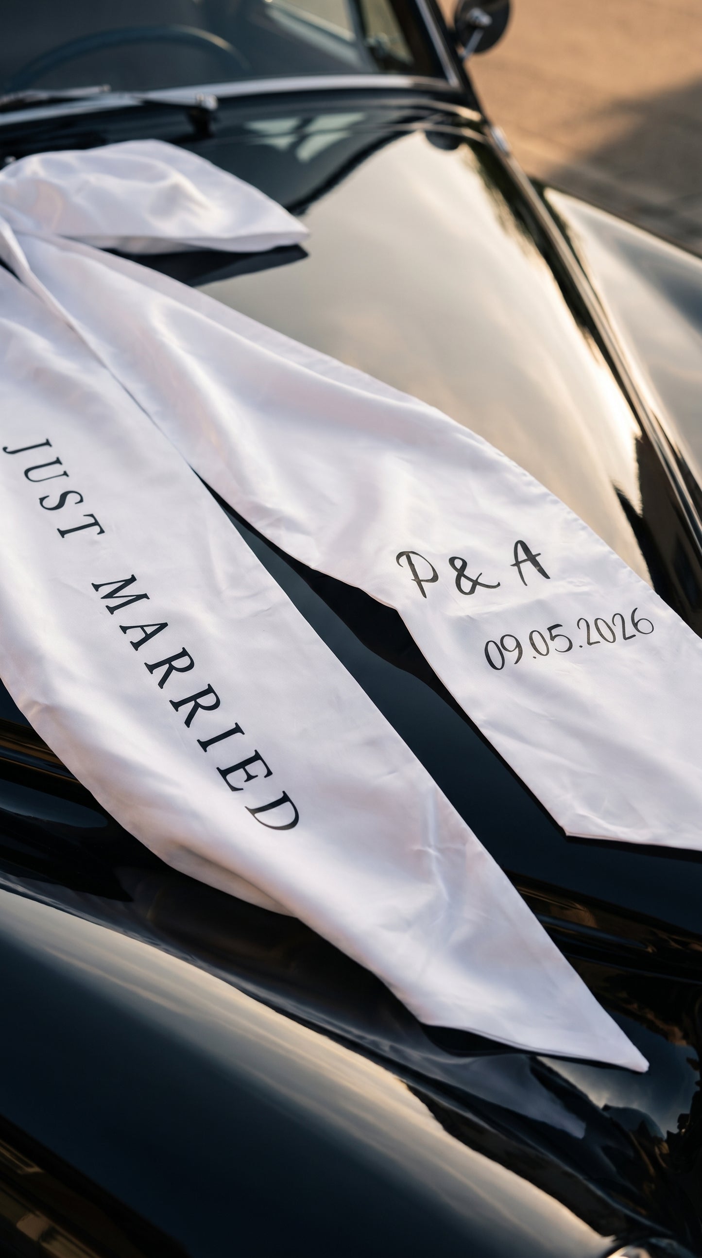 Wedding car decoration ribbon 10stuks