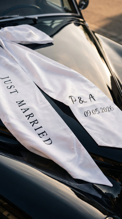 Wedding car decoration ribbon 10stuks