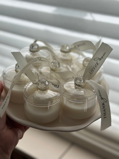 PureFlora kaars bedankjes