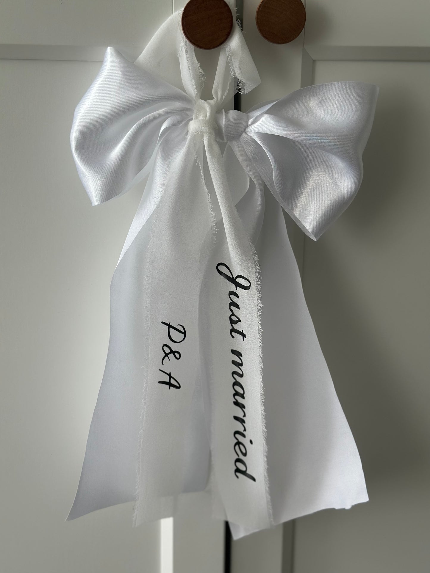 Wedding car decoration ribbon 10stuks