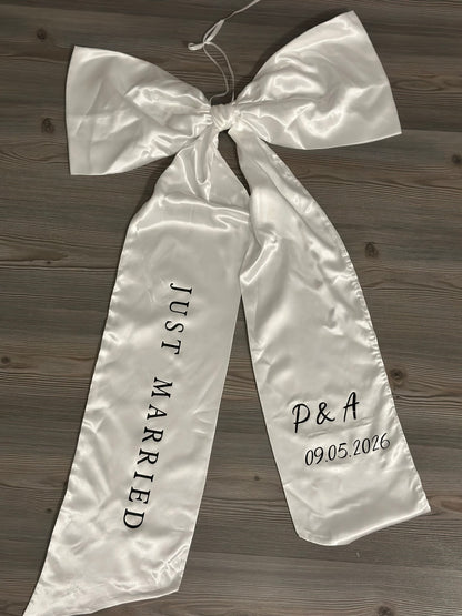 Wedding car decoration ribbon 10stuks
