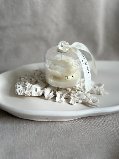 PureFlora kaars bedankjes