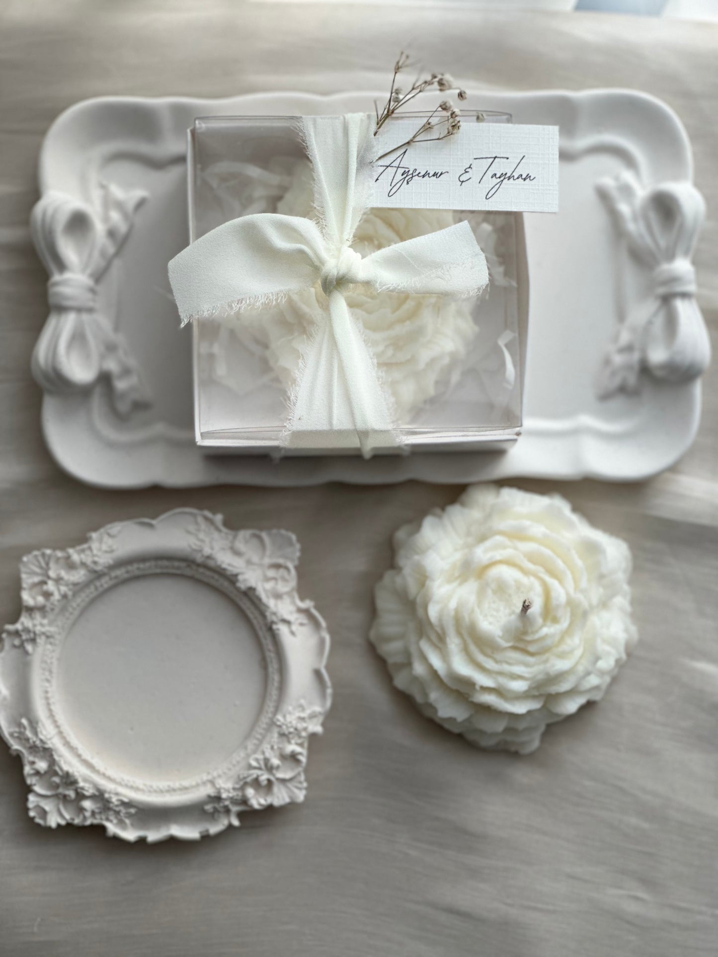 Peony candles