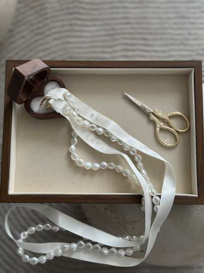 Verlovingsdienblad TERRA, warm en tijdloos