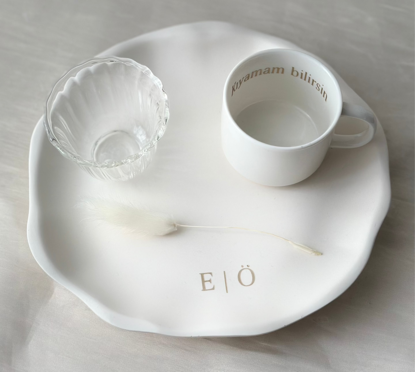 Serene Set; engagement trays